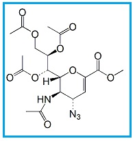 Zanamivir Azide Triacetate Methyl Ester
